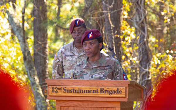 82nd ADSB Welcomes New Senior Enlisted Leader During Change of Responsibility Ceremony