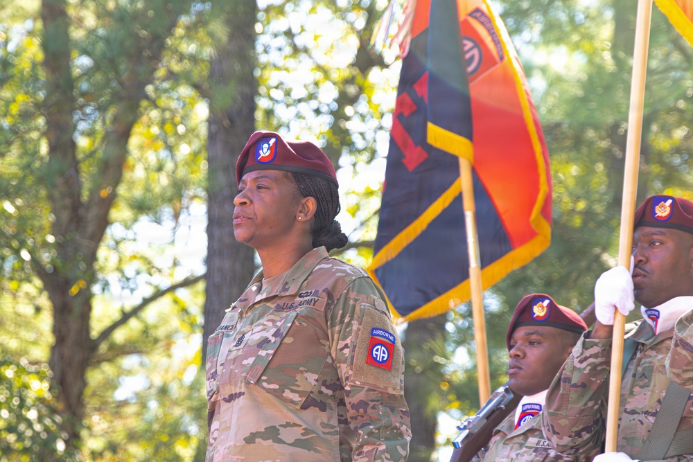 82nd ADSB Welcomes New Senior Enlisted Leader During Change of Responsibility Ceremony