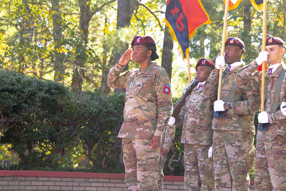 82nd ADSB Welcomes New Senior Enlisted Leader During Change of Responsibility Ceremony