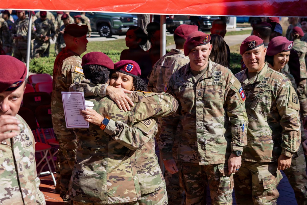 82nd ADSB Welcomes New Senior Enlisted Leader During Change of Responsibility Ceremony
