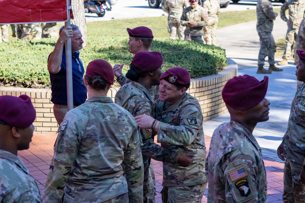 82nd ADSB Welcomes New Senior Enlisted Leader During Change of Responsibility Ceremony