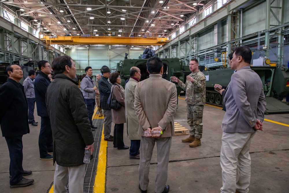 The U.S. Army Materiel Support Command – Korea proudly welcomed local key leaders and Good Neighbor Program (GNP) partners to Camp Carroll.