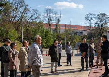 The U.S. Army Materiel Support Command – Korea proudly welcomed local key leaders and Good Neighbor Program (GNP) partners to Camp Carroll.