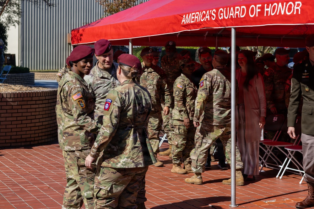 82nd ADSB Welcomes New Senior Enlisted Leader During Change of Responsibility Ceremony