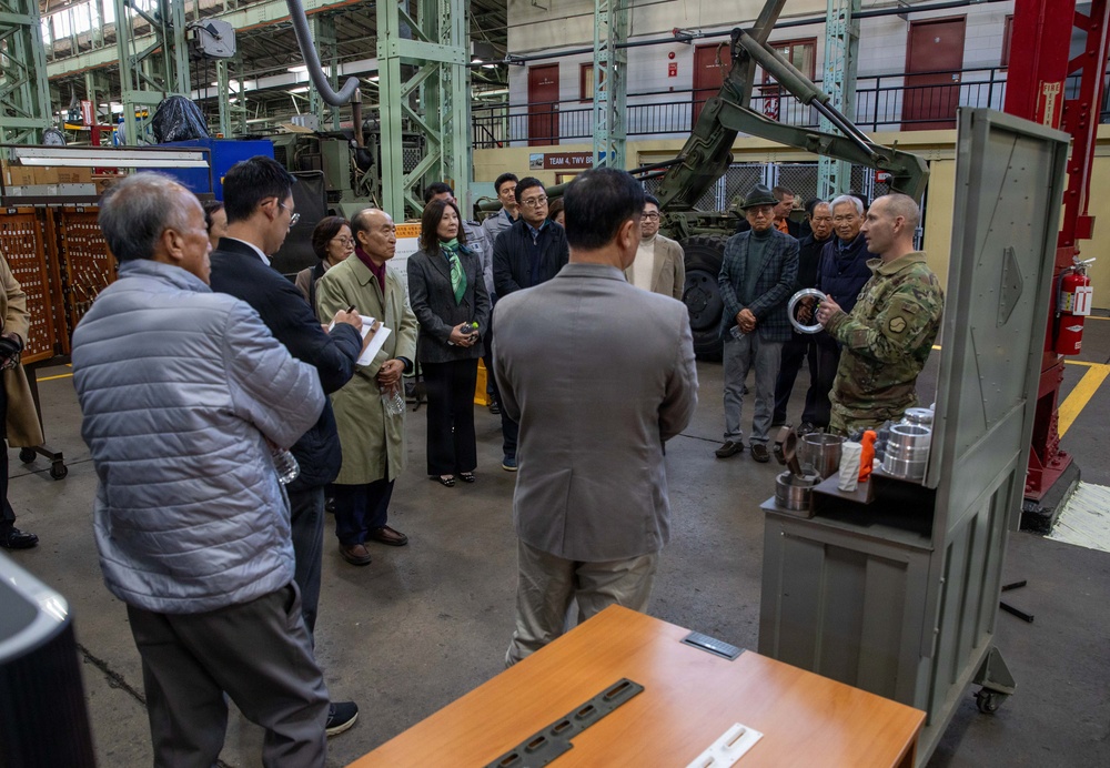 The U.S. Army Materiel Support Command – Korea proudly welcomed local key leaders and Good Neighbor Program (GNP) partners to Camp Carroll.