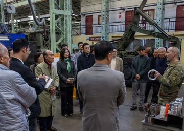 The U.S. Army Materiel Support Command – Korea proudly welcomed local key leaders and Good Neighbor Program (GNP) partners to Camp Carroll.