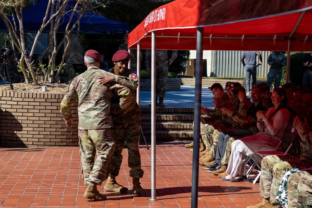 82nd ADSB Welcomes New Senior Enlisted Leader During Change of Responsibility Ceremony