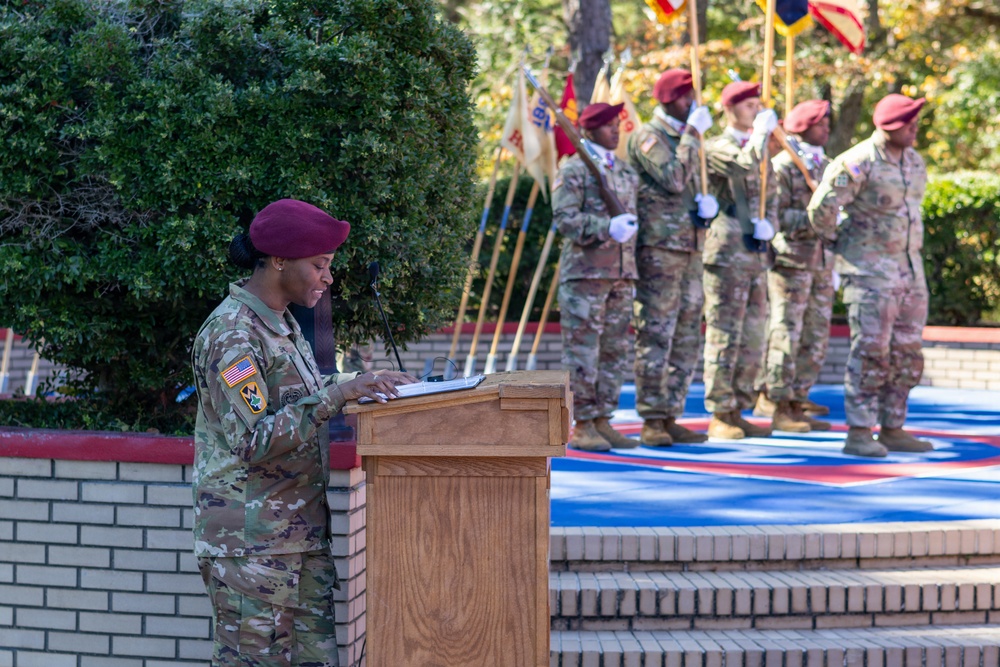 82nd ADSB Welcomes New Senior Enlisted Leader During Change of Responsibility Ceremony