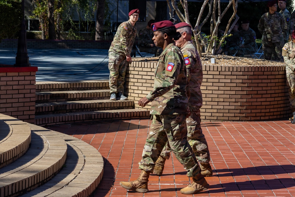 82nd ADSB Welcomes New Senior Enlisted Leader During Change of Responsibility Ceremony