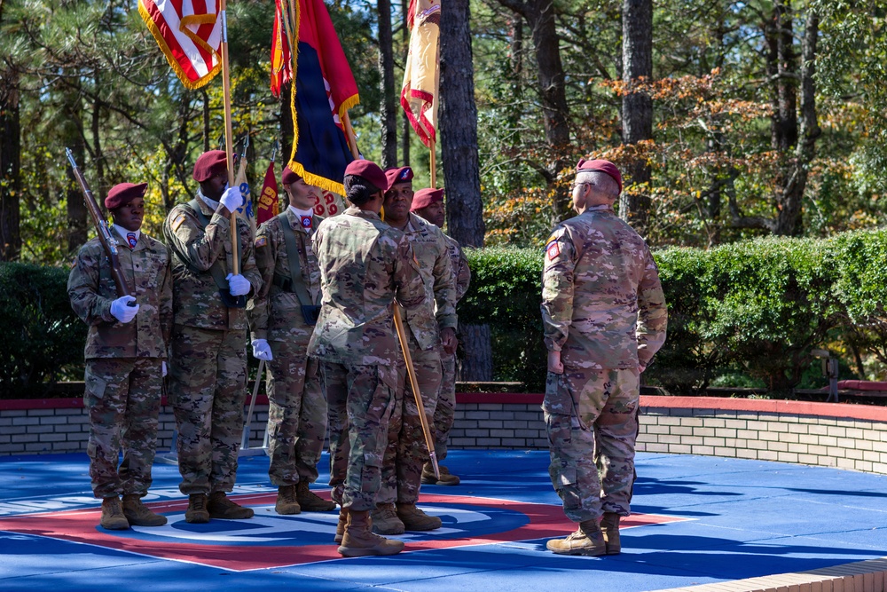 82nd ADSB Welcomes New Senior Enlisted Leader During Change of Responsibility Ceremony