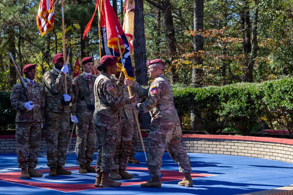 82nd ADSB Welcomes New Senior Enlisted Leader During Change of Responsibility Ceremony