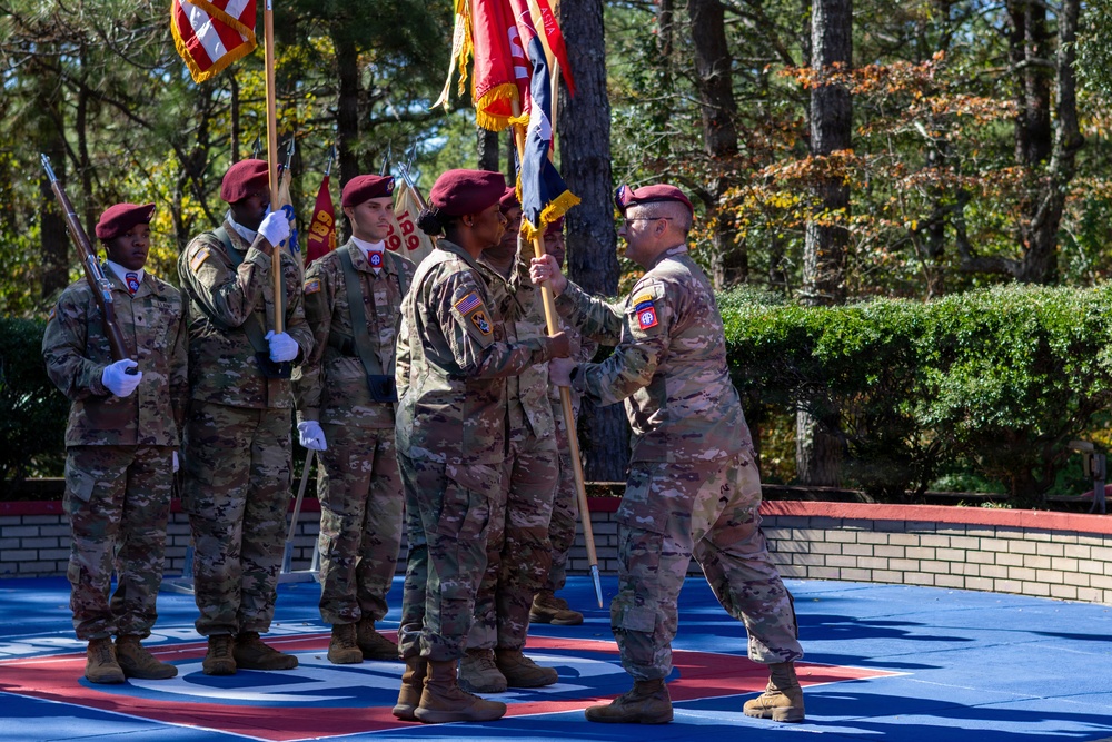 82nd ADSB Welcomes New Senior Enlisted Leader During Change of Responsibility Ceremony