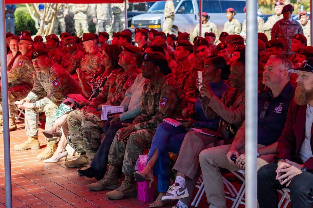 82nd ADSB Welcomes New Senior Enlisted Leader During Change of Responsibility Ceremony