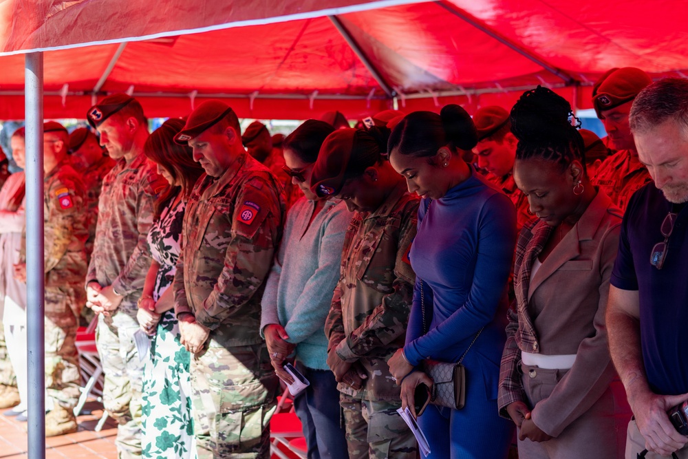 82nd ADSB Welcomes New Senior Enlisted Leader During Change of Responsibility Ceremony