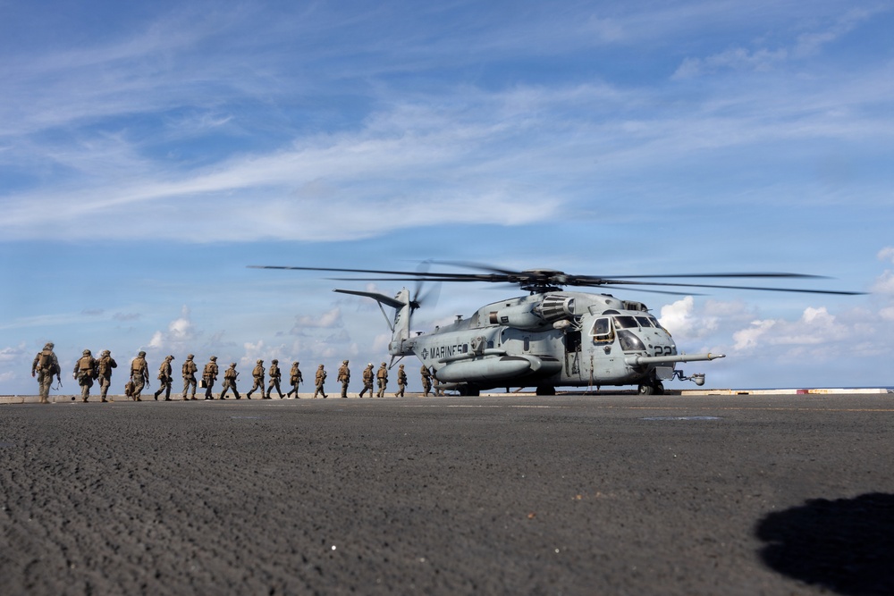 22nd MEU(SOC) | Fight Operations Aboard USS San Antonio