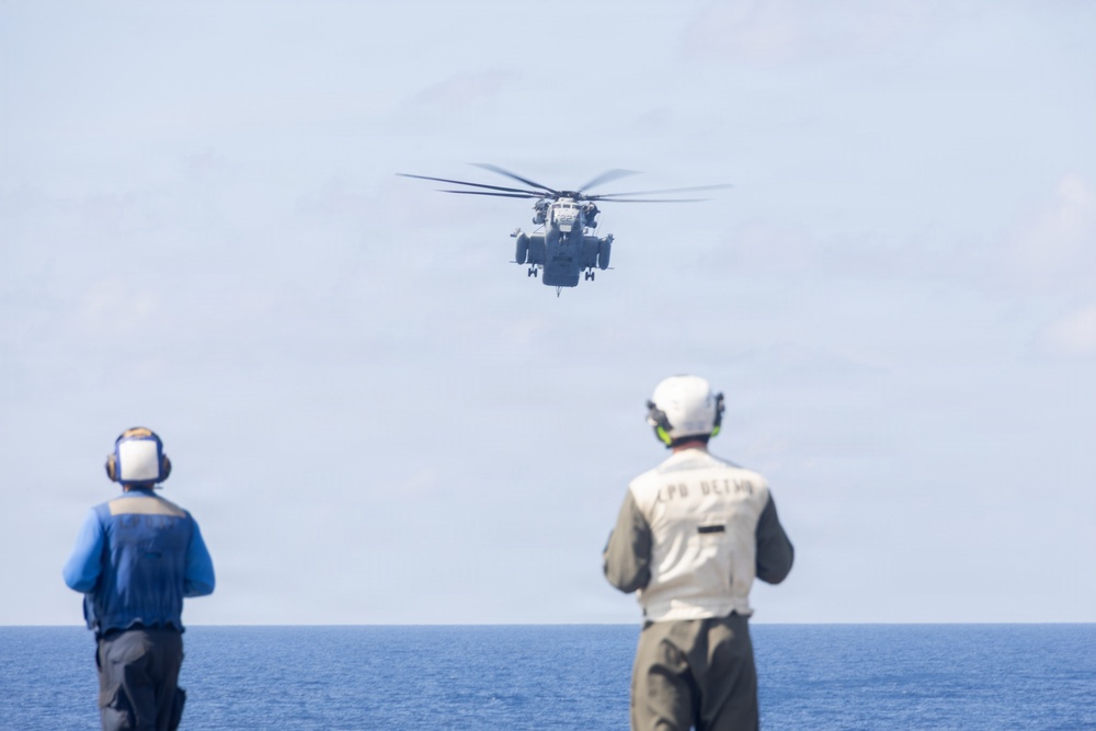 22nd MEU(SOC) | Fight Operations Aboard USS San Antonio