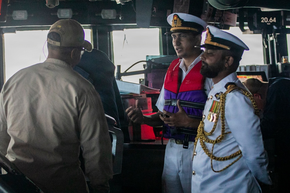 FITZ participate in Naval Engagement Activity with Bangladesh Navy
