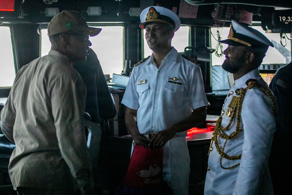 FITZ participate in Naval Engagement Activity with Bangladesh Navy