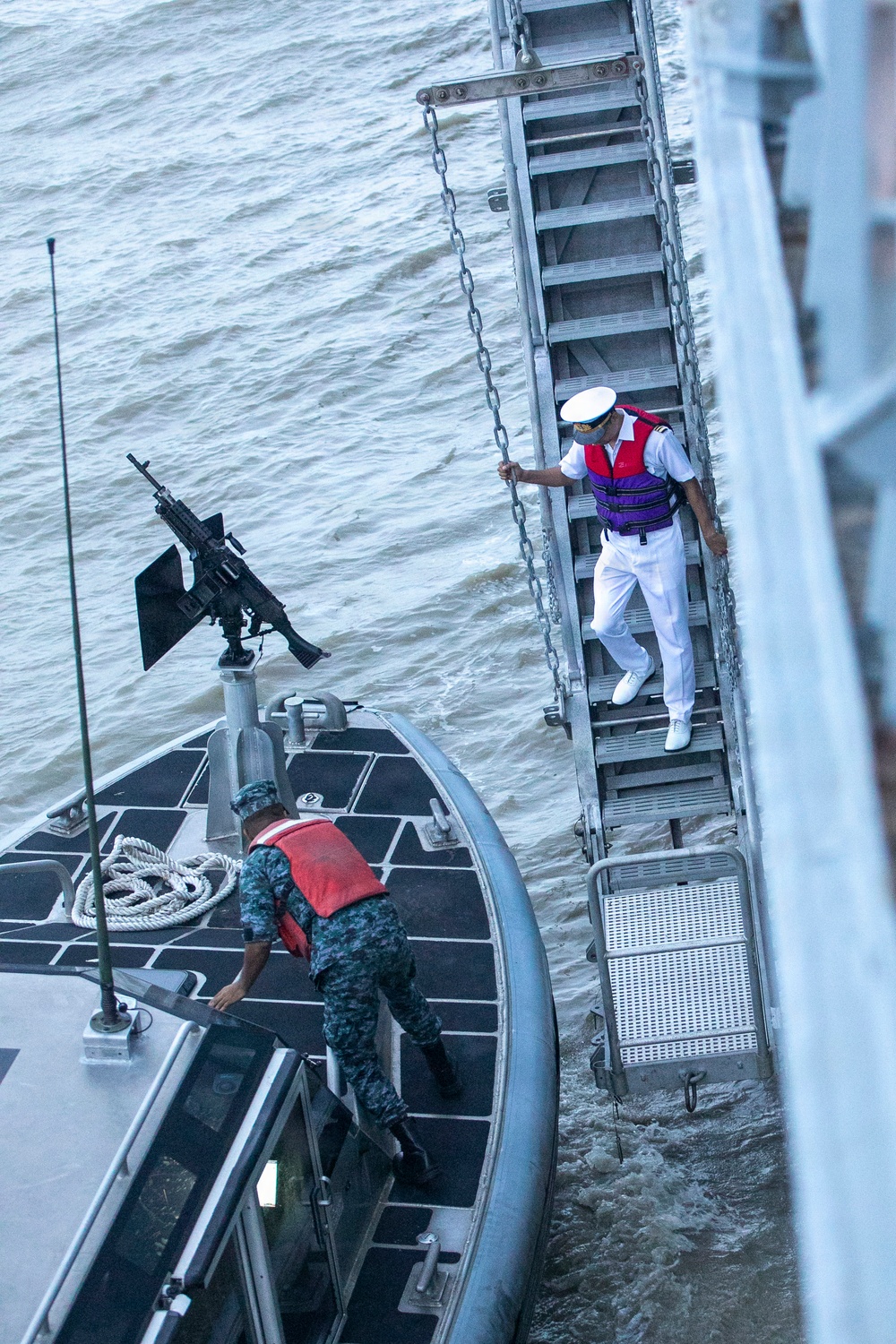 FITZ participate in Naval Engagement Activity with Bangladesh Navy