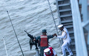 FITZ participate in Naval Engagement Activity with Bangladesh Navy