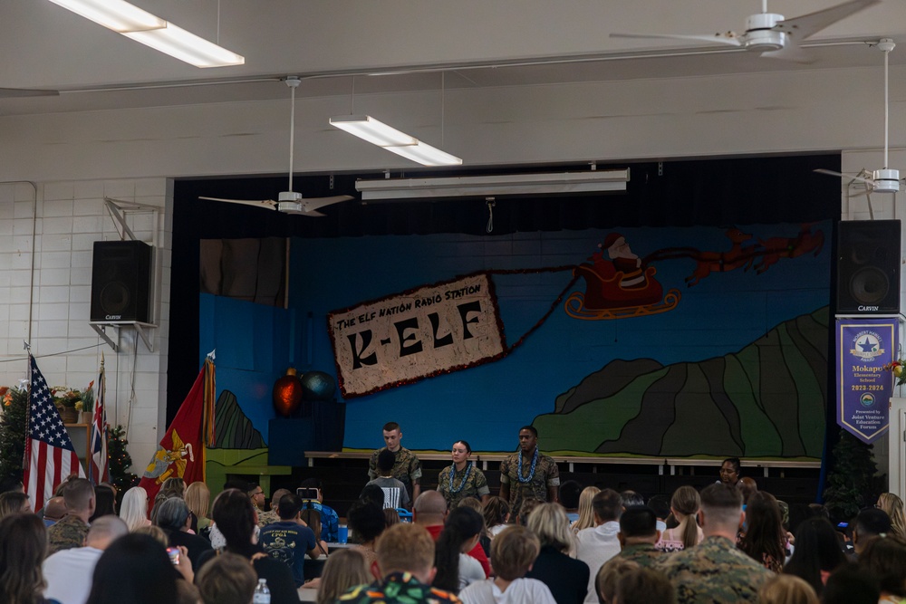 3rd MLR participates in joint proclamation ceremony at Mokapu Elementary School