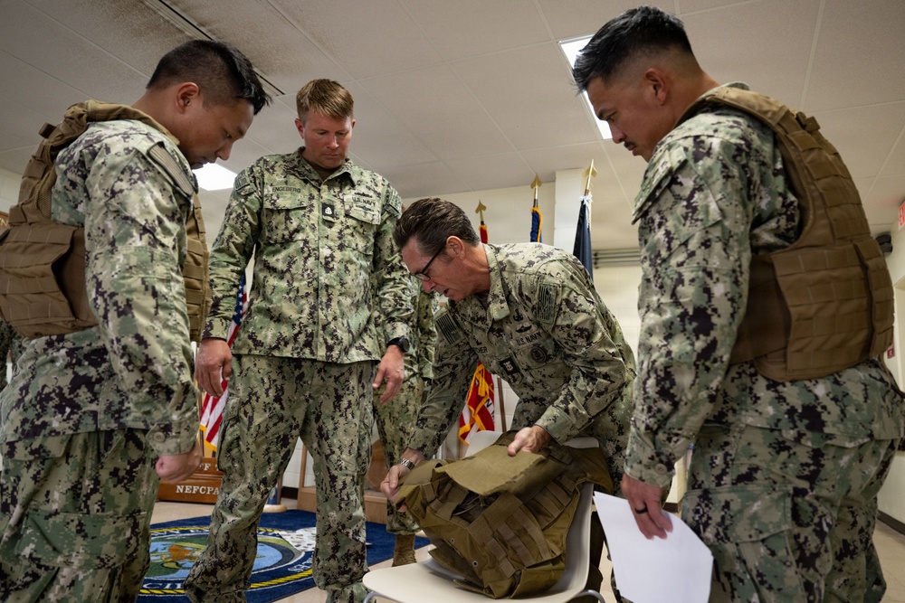 CTF 75 conducts body armor familiarization training