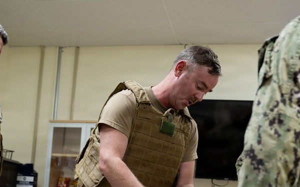 CTF 75 conducts body armor familiarization training