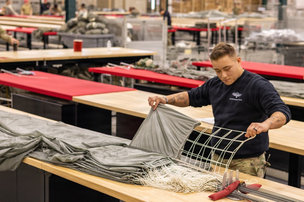 Army Rigger Competition Marks 75th Anniversary of the Parachute Rigger Corps