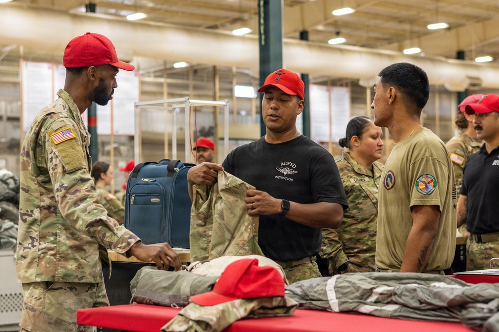 Army Rigger Competition Marks 75th Anniversary of the Parachute Rigger Corps