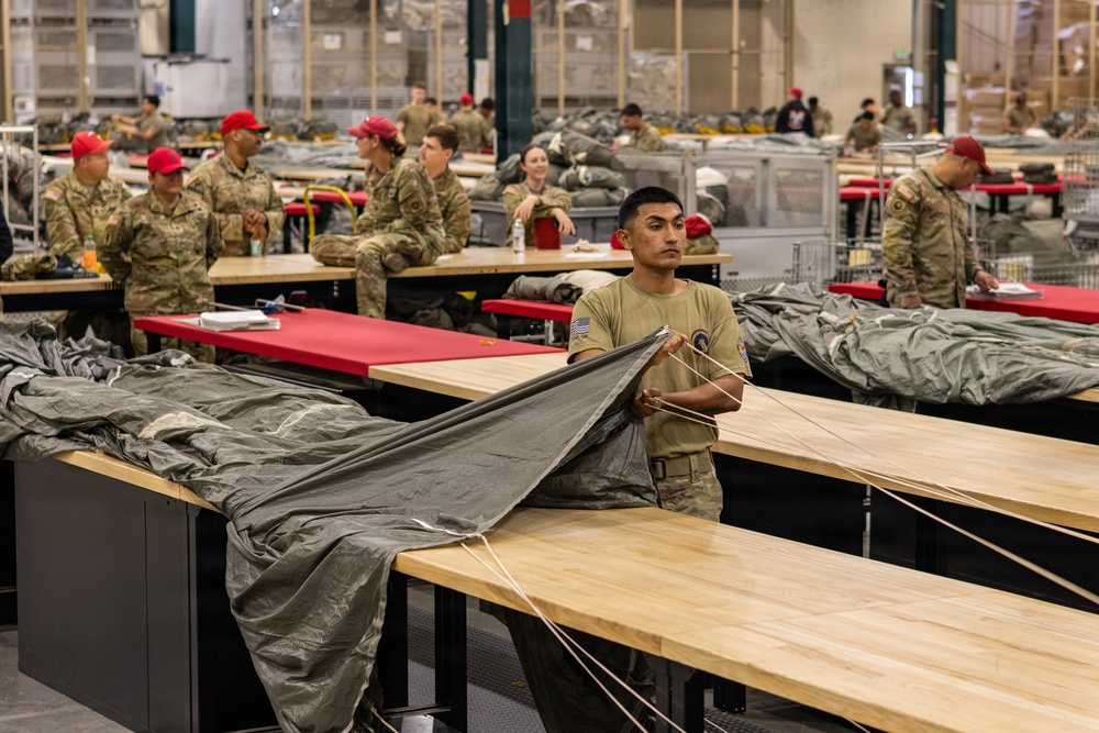 Army Rigger Competition Marks 75th Anniversary of the Parachute Rigger Corps