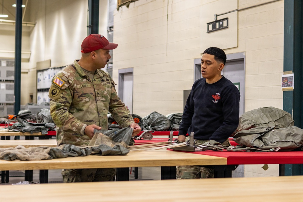 Army Rigger Competition Marks 75th Anniversary of the Parachute Rigger Corps