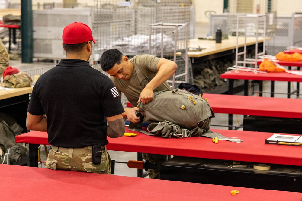 Army Rigger Competition Marks 75th Anniversary of the Parachute Rigger Corps