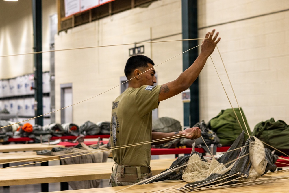 Army Rigger Competition Marks 75th Anniversary of the Parachute Rigger Corps