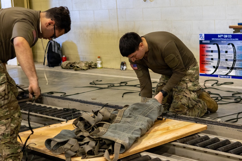 Army Rigger Competition Marks 75th Anniversary of the Parachute Rigger Corps