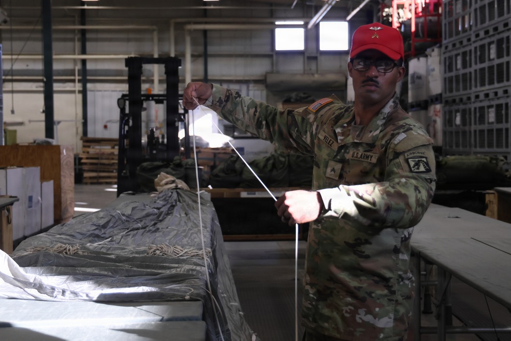 Army Rigger Competition Marks 75th Anniversary of the Parachute Rigger Corps