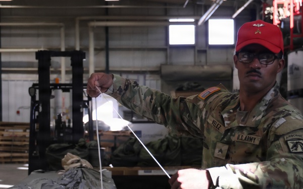 Army Rigger Competition Marks 75th Anniversary of the Parachute Rigger Corps