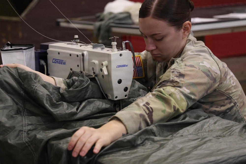 Army Rigger Competition Marks 75th Anniversary of the Parachute Rigger Corps