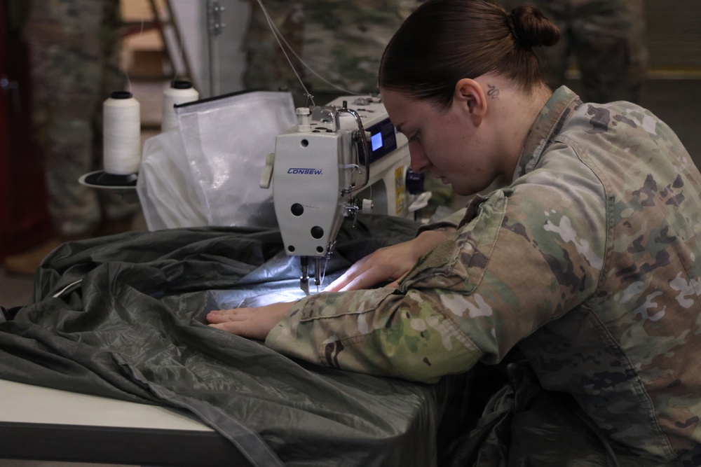 Army Rigger Competition Marks 75th Anniversary of the Parachute Rigger Corps