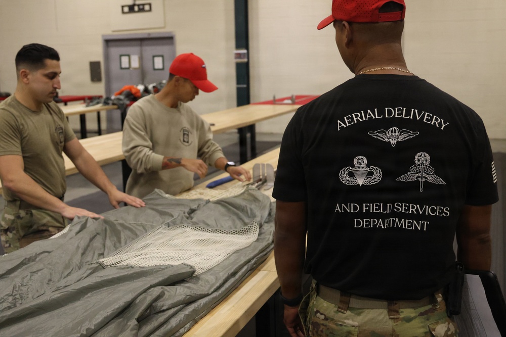 Army Rigger Competition Marks 75th Anniversary of the Parachute Rigger Corps