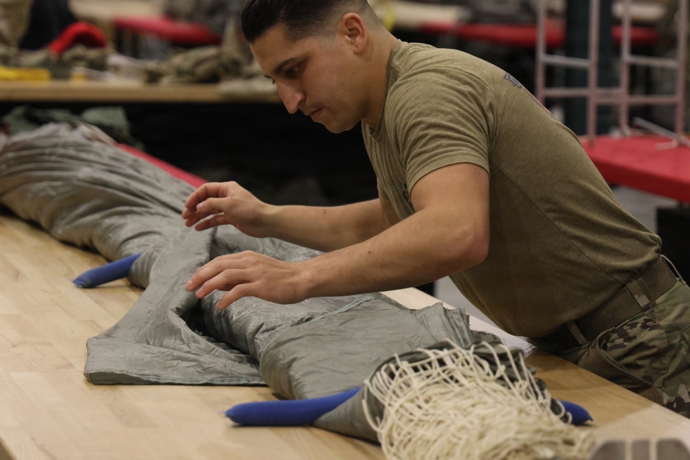 Army Rigger Competition Marks 75th Anniversary of the Parachute Rigger Corps