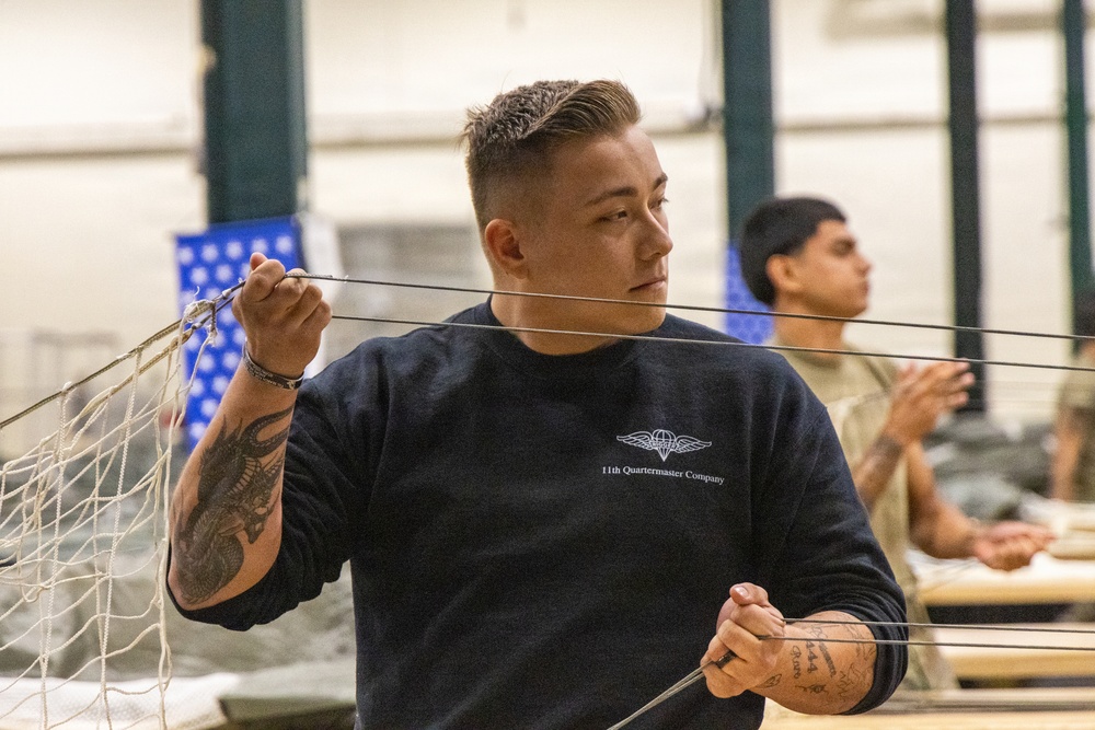 Army Rigger Competition Marks 75th Anniversary of the Parachute Rigger Corps