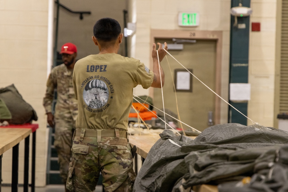 Army Rigger Competition Marks 75th Anniversary of the Parachute Rigger Corps