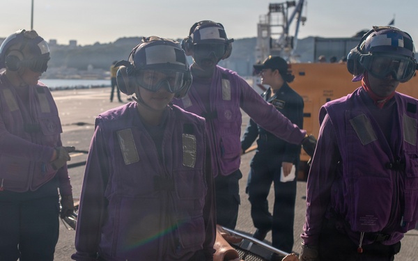 Mass Casualty Drill Aboard USS Tripoli