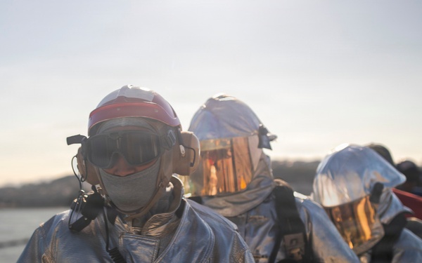 Mass Casualty Drill Aboard USS Tripoli