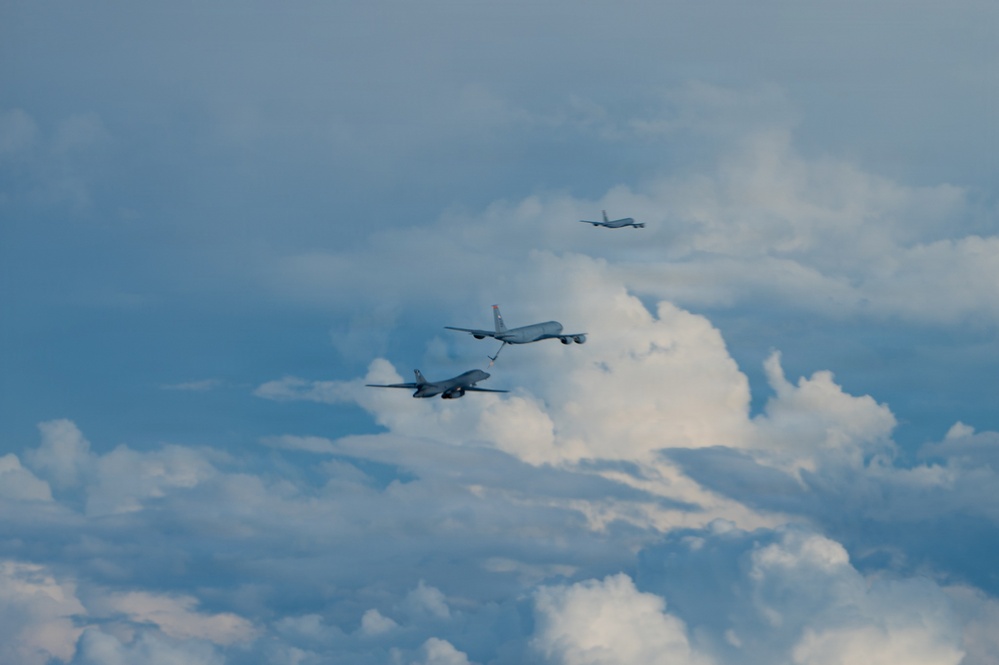 BTF: KC-135s Lengthen Lancers Flights