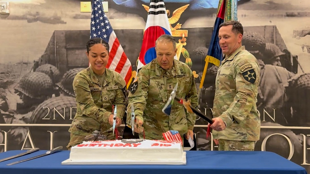 2ID 108th Birthday cake cutting
