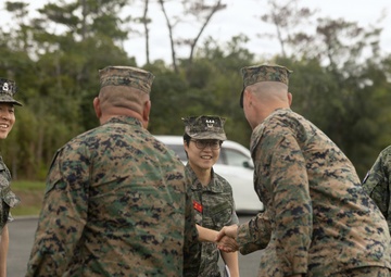12th LLB Hosts a Key Leader Engagement for ROK Marine Corps