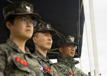 12th LLB Hosts a Key Leader Engagement for ROK Marine Corps