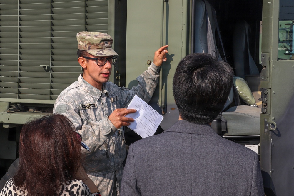 Republic of Korea Defense Acquisition Program Administration visits the 2d Infantry Division/ROK-U.S. Combined Division