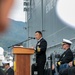 USS Tripoli Holds Change of Command Ceremony